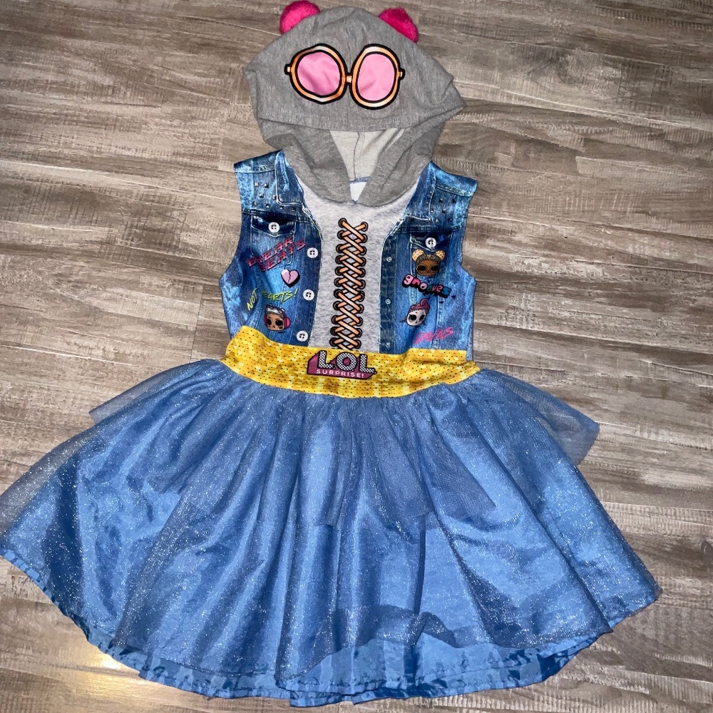 Girls lol dress size 4
